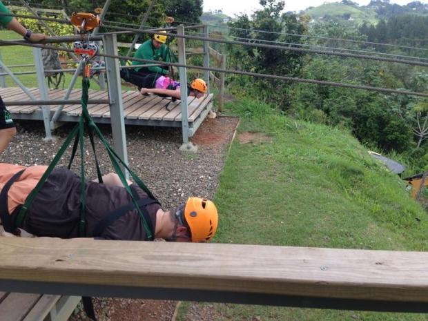 Zip-lining Puerto Rico Toro Verde
