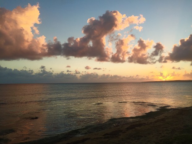 puerto rico sunset guanica